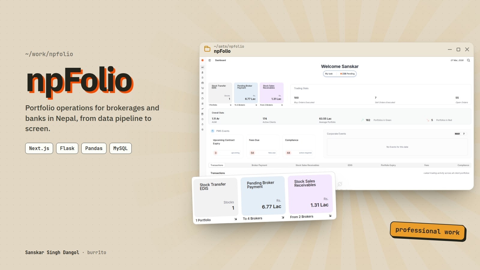 npFolio cover